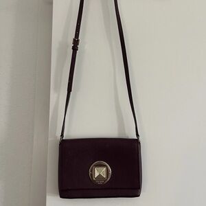Elegant Burgundy Kate Spade Crossbody Bag